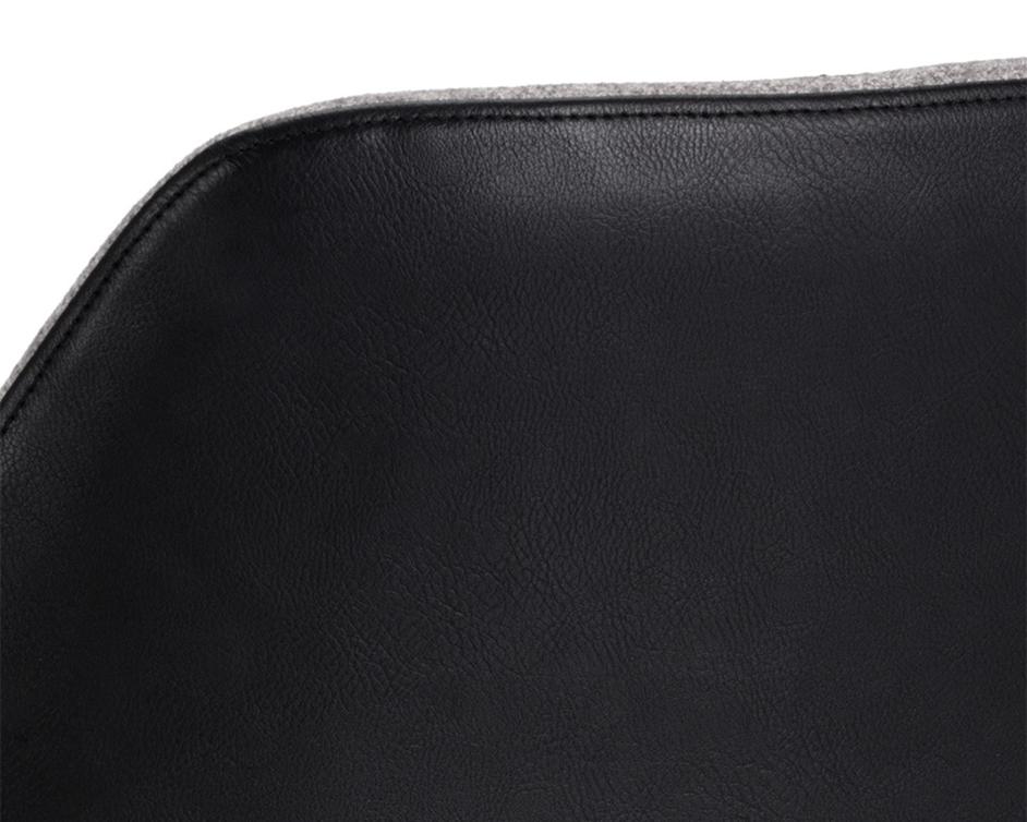 Mccoy Counter Stool - November Grey / Nightfall Black by Sunpan