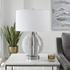 Repetition White Marble Table Lamp by Uttermost