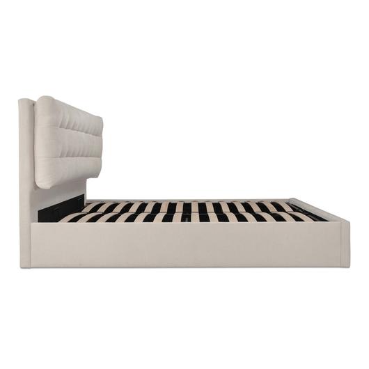 Sebastion King Storage Bed Cream by Moes Home