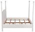 Eastern King New Douglas Mahogany Bed in White Washed Finish by Noir Furniture