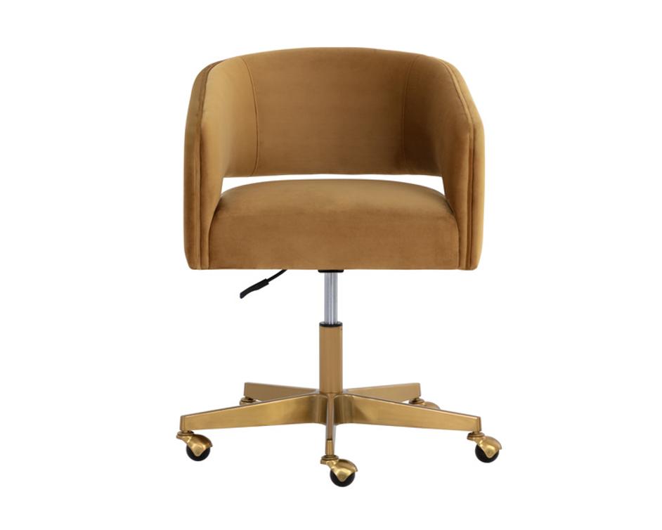 CLAREN OFFICE CHAIR - GOLD SKY by Sunpan