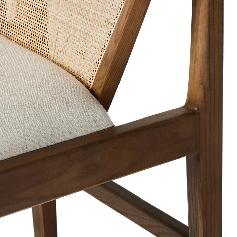 Alida Dining Chair In Alcala Cream by FOUR HANDS
