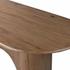 Olexey Oval Dining Table in Rubbed Light by FOUR HANDS