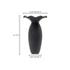 Ruffle 16 Inch Decorative Vessel Black by Moes Home