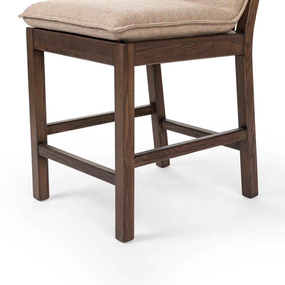 Wilmington Counter Stool in Alcala Fawn by FOUR HANDS