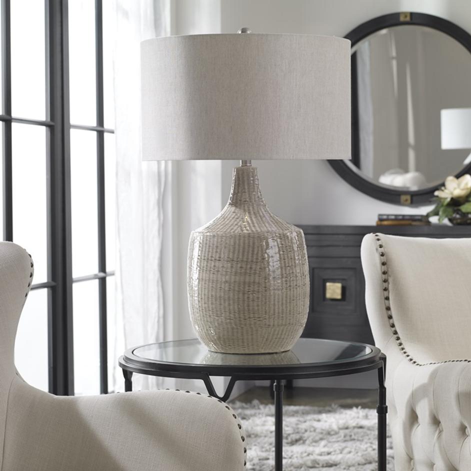Felipe Gray Table Lamp by Uttermost