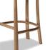 Terrance Bar Stool In Thames Cream And Amber Ash And Amber Ash Veneer by Four Hands