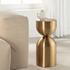 Golden Vessel Modern Accent Table by Uttermost