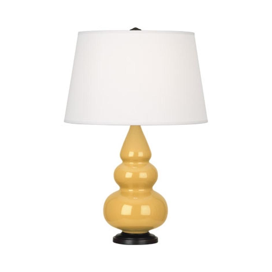 Sunset Small Triple Gourd Accent Lamp by Robert Abbey