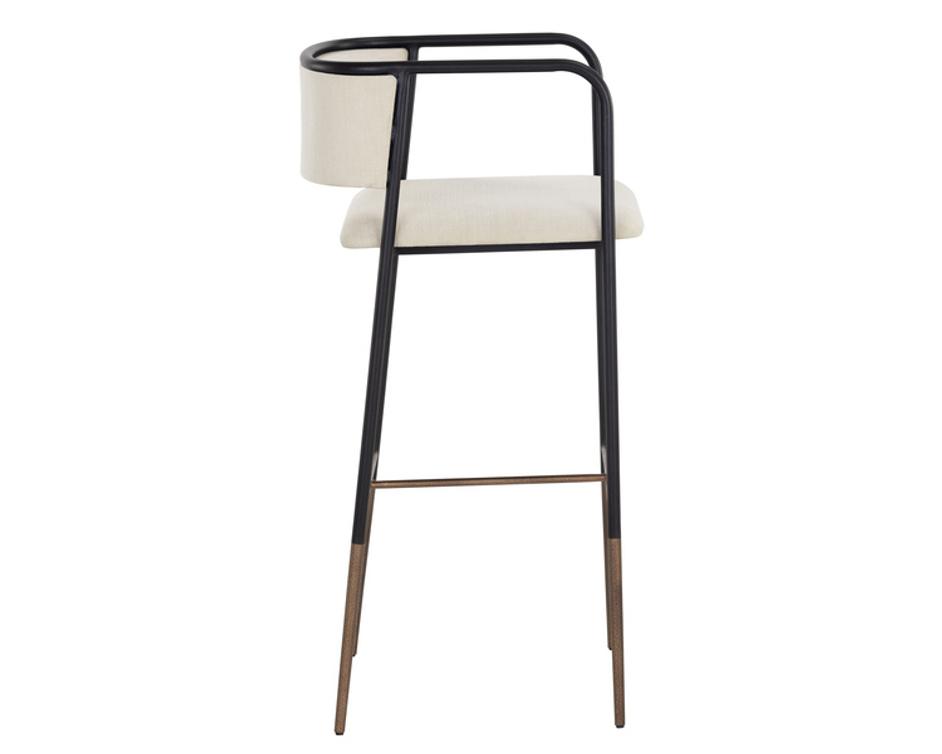 BRENAN BARSTOOL - ZENITH ALABASTER by Sunpan
