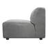 LYRIC SLIPPER CHAIR GREY by Moes Home