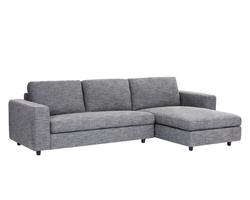 ETHAN SOFA CHAISE - QUARRY FABRIC by Sunpan