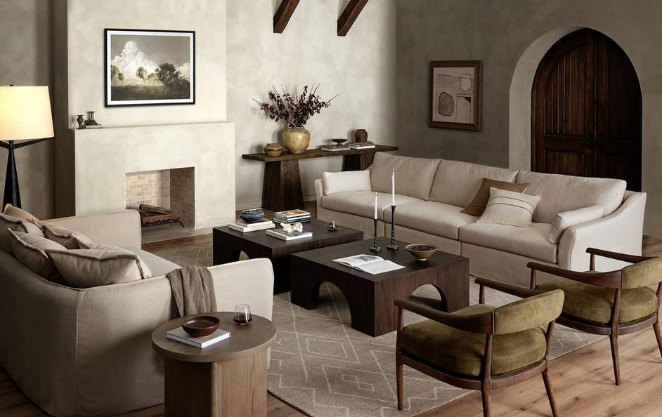 Ziggy Floor Lamp - Hammered Black Aluminum by Four Hands