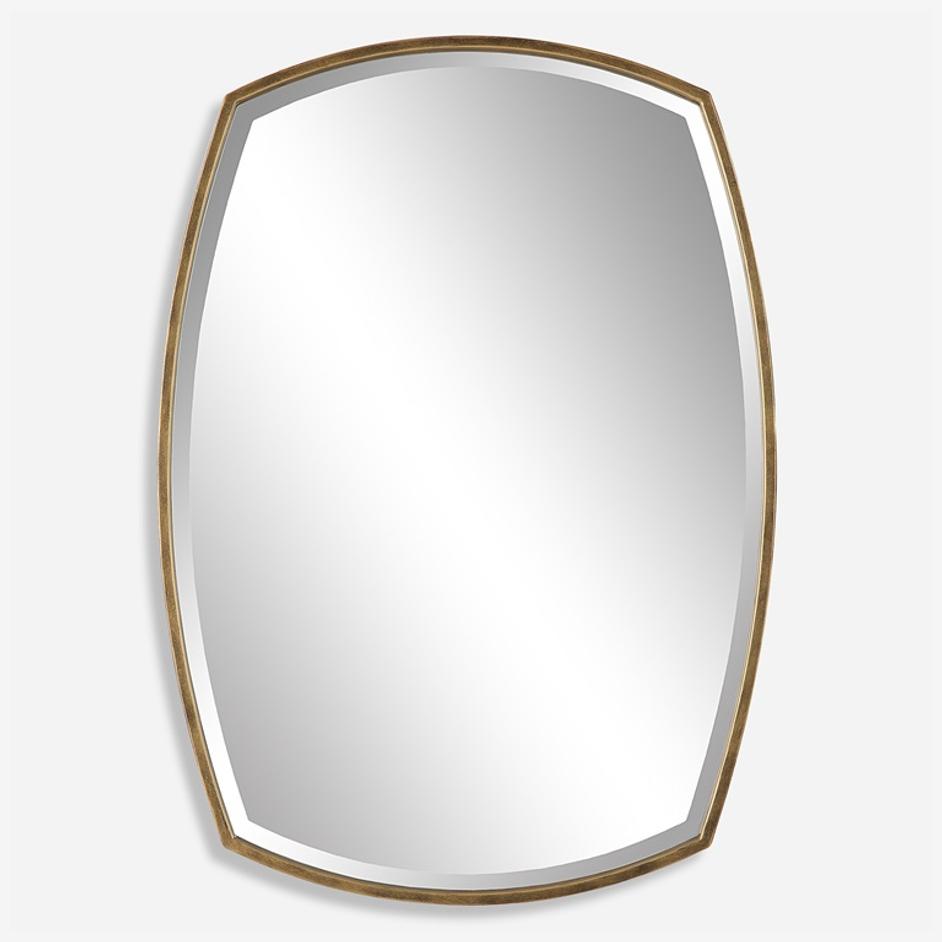 Varenna Aged Gold Vanity Mirror by Uttermost