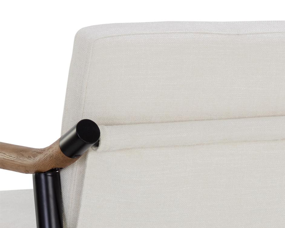 MEADOW COUNTER STOOL - HEATHER IVORY TWEED by Sunpan