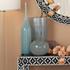 Vapor Hand Blown Decorative Glass Vase, Blue by Jamie Young