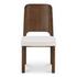 Kerr Dining Chair Walnut-Stained Ash Beige-Set Of Two by Moes Home