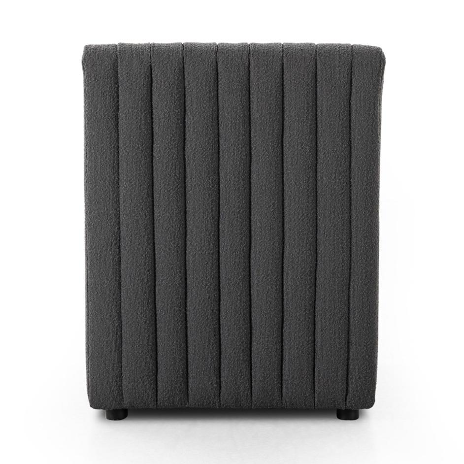 Build Your Own: Augustine Dining Banquette - FIQA Boucle Charcoal by Four Hands