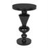 Fenring Side Table, Hand Rubbed Black by Noir Furniture