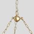Amanda Beaded Chandelier White by Classic Home