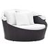 Minerva Canopy Outdoor Patio Daybed In Espresso White by Modway Furniture