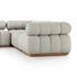 Roma Outdoor 5pc Sectional In Faye Ash by FOUR HANDS