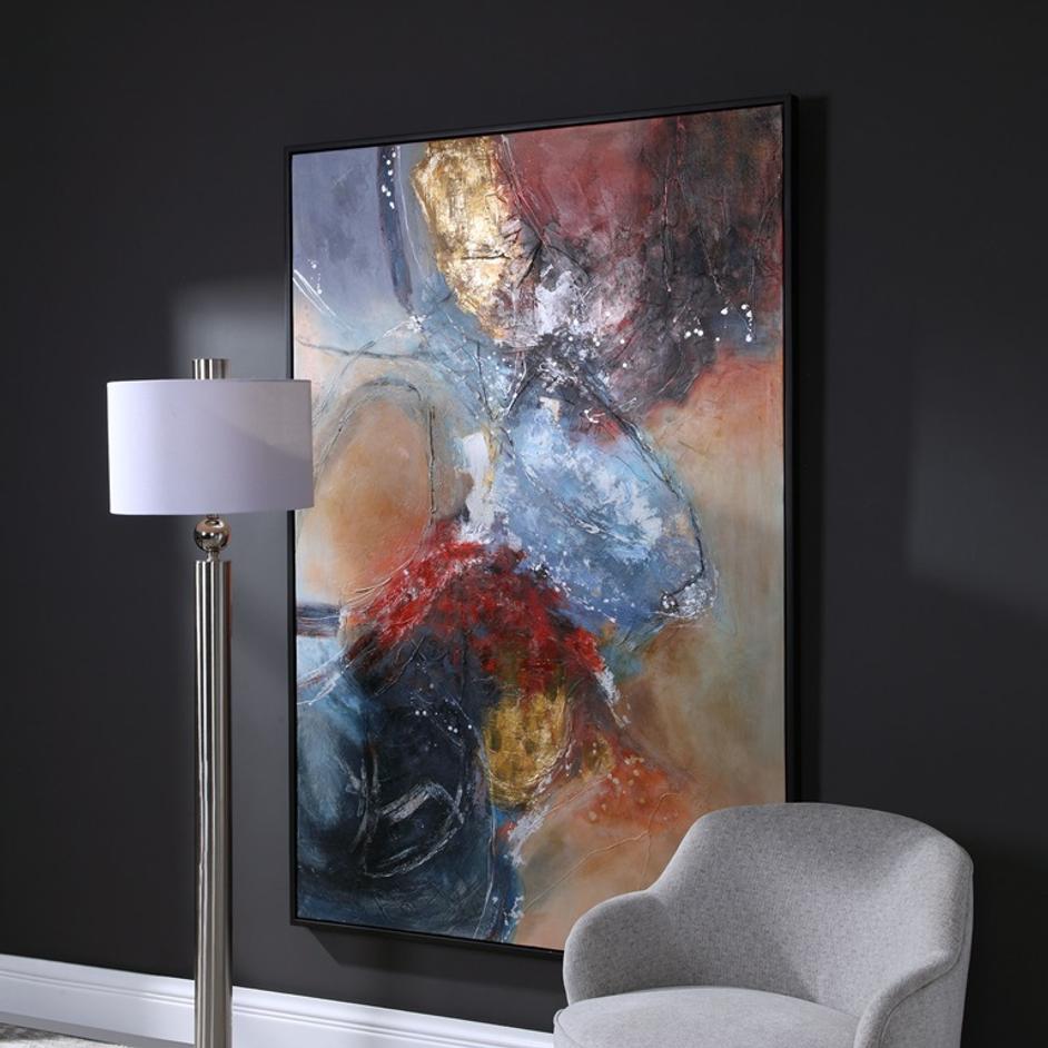 Summer Sunset Hand Painted Canvas by Uttermost