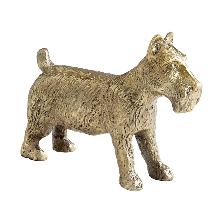 Dog Token in Aged Brass by Cyan Design