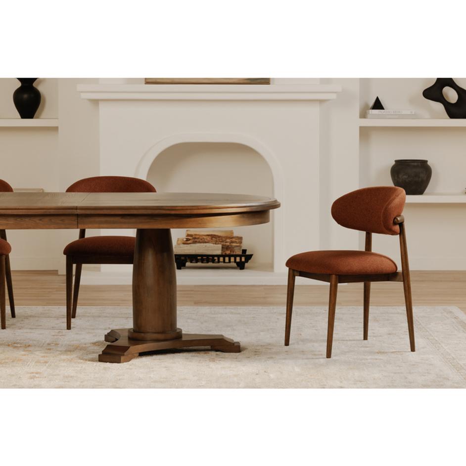 Jamie Extension Dining Table Vintage Brown by Moes Home