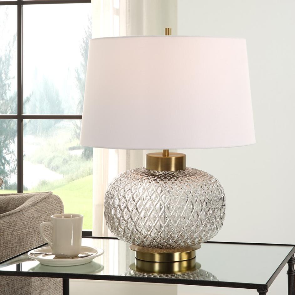 Estelle Glass Table Lamp by Uttermost