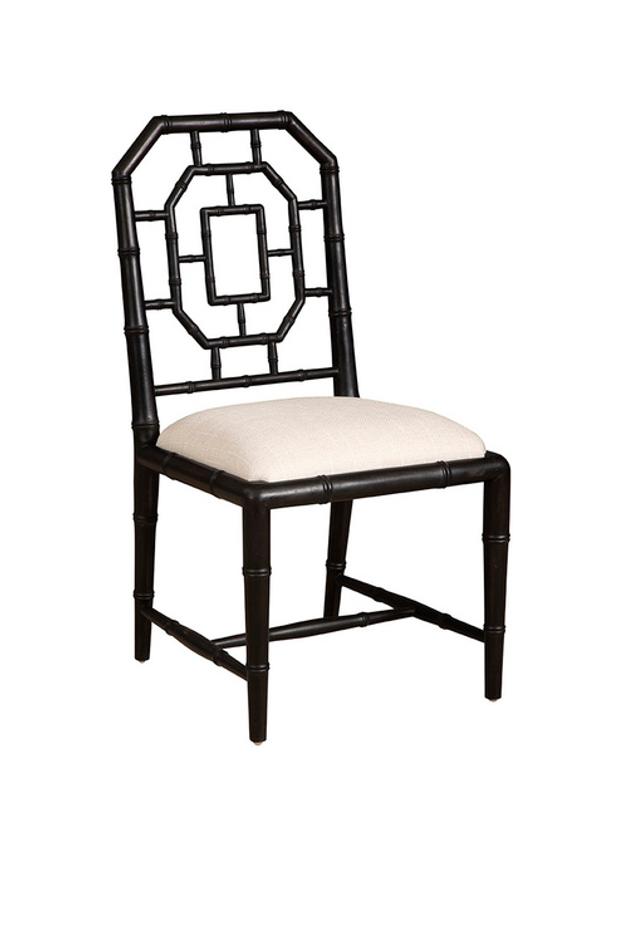 Black Lahara Side Chair by Furniture Classics