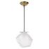 Geodesic 1 Light Mini Pendant by Uttermost