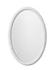 Ovation Oval Wall Mirror, White by Jamie Young