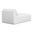 Miles Outdoor Chaise White by Moes Home