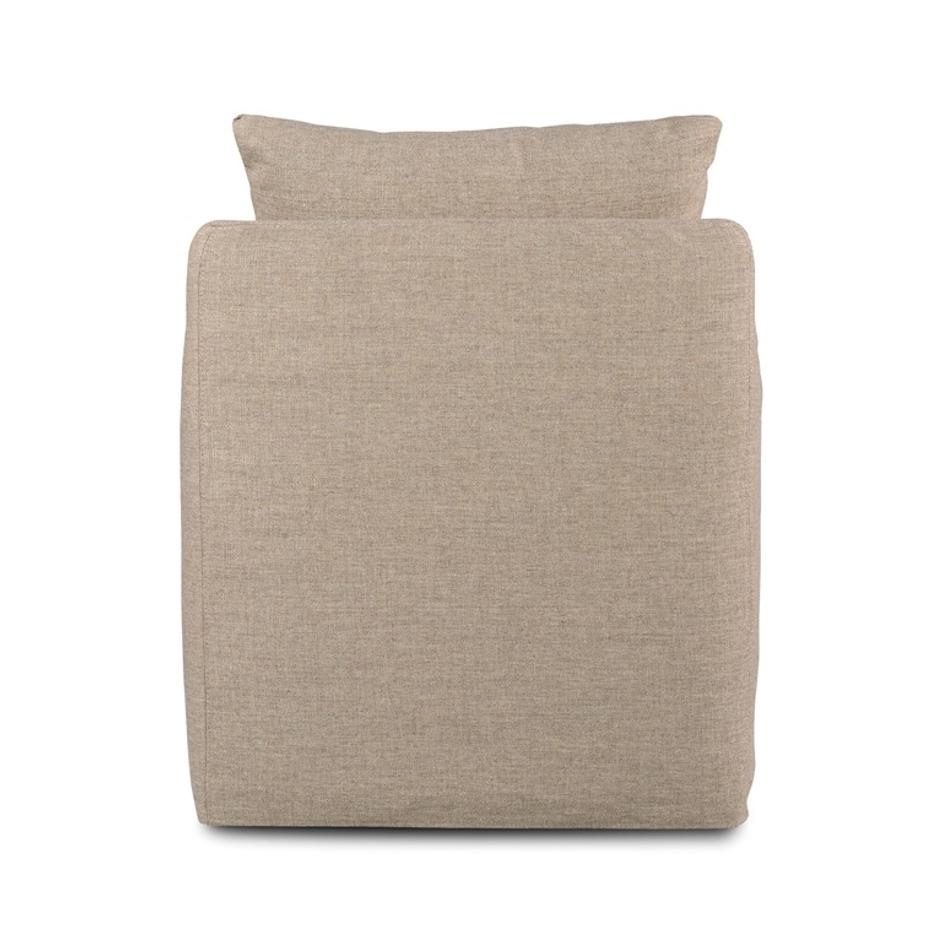 Banks Slipcover Swivel Chair - Alcala Taupe by Four Hands