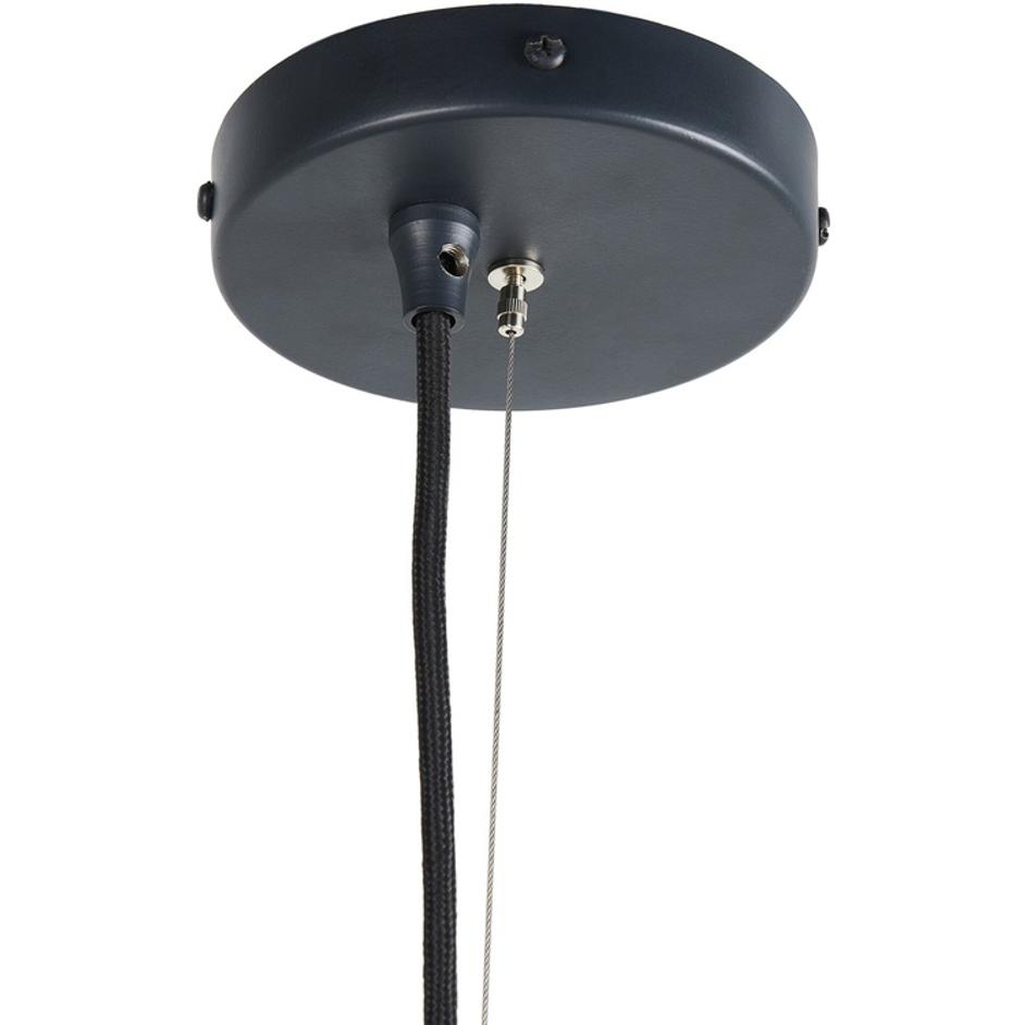 Mccarthy Pendant In Brown Rattan And Antiqued Iron by Four Hands