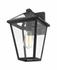 Talbot 1 Light Outdoor Wall Sconce in Black Finish by Z-Lite