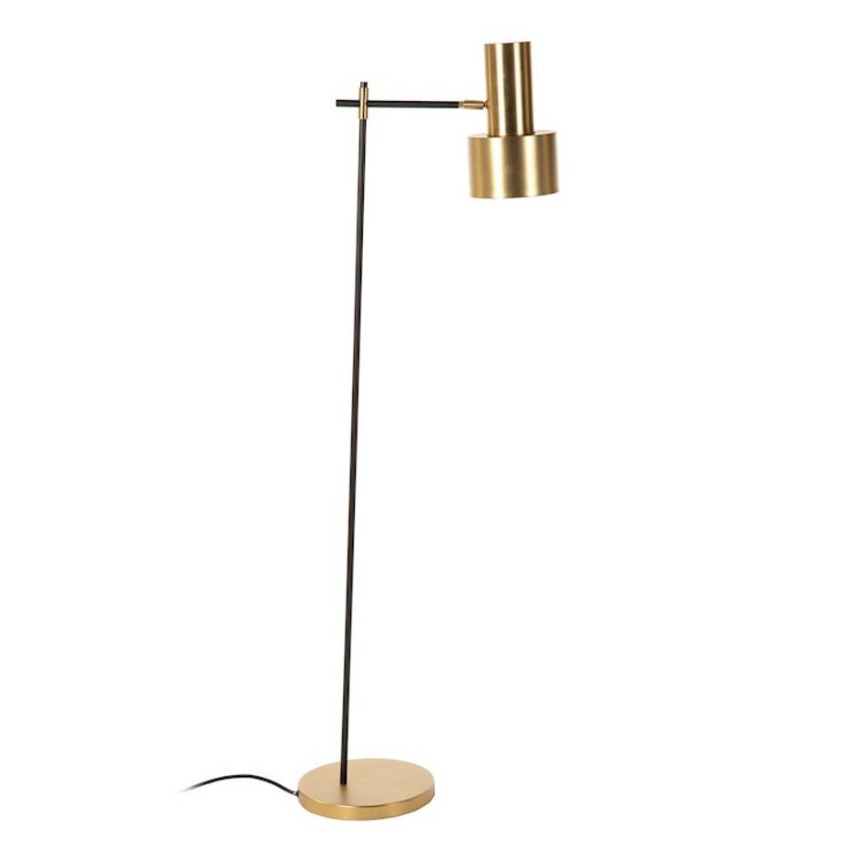 Vale Floor lamp - Brushed Brass by Galla Home
