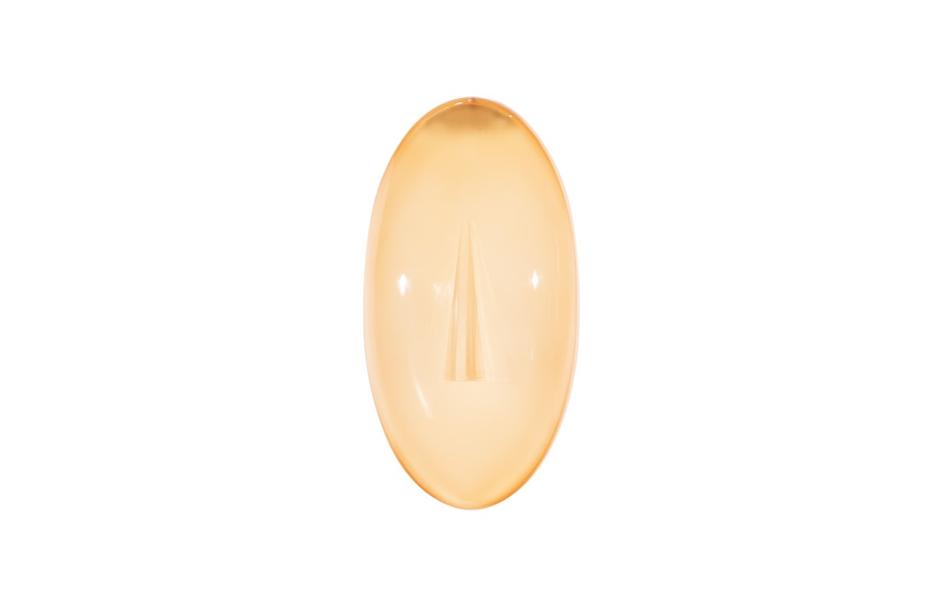 Oval Cycladic Wall Art, Yellow by Phillips Collection