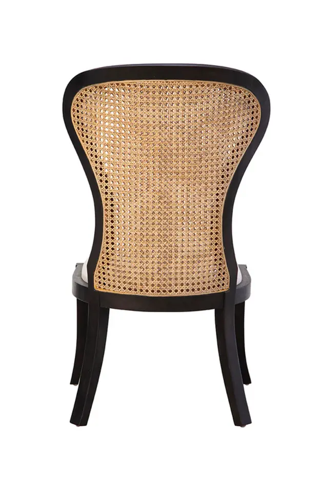 Black Adrina Side Chair by Furniture Classics