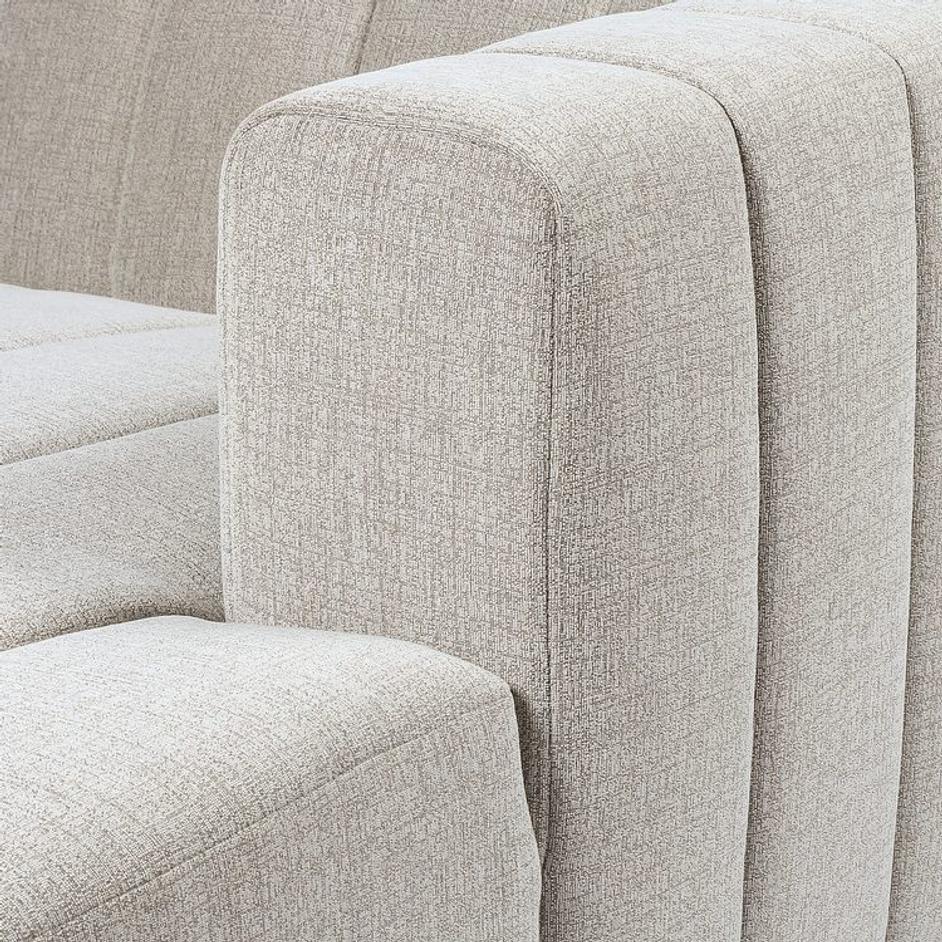 Langham Channelled Raf Chaise Piece by FOUR HANDS