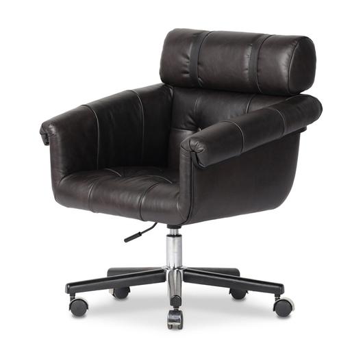 Arnold Desk Chair - Sonoma Black by Four Hands