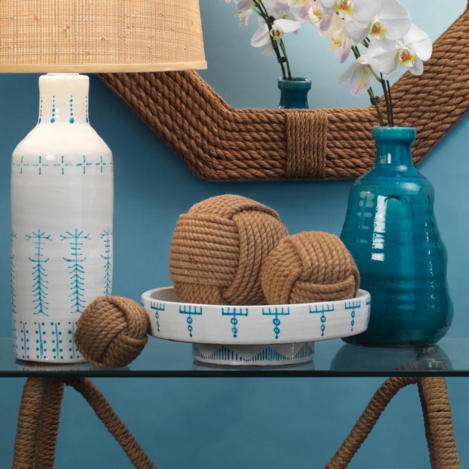 Jute Spheres (Set of 3) by Jamie Young