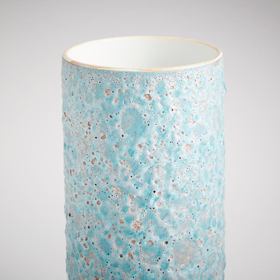 Sumba Vase in Mottled Pale Blue by Cyan Design
