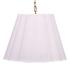 Scalloped 1-Light Pendant, Boucle Linen by Jamie Young