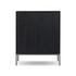 Cressida Bar Cabinet - Black Linen by Four Hands
