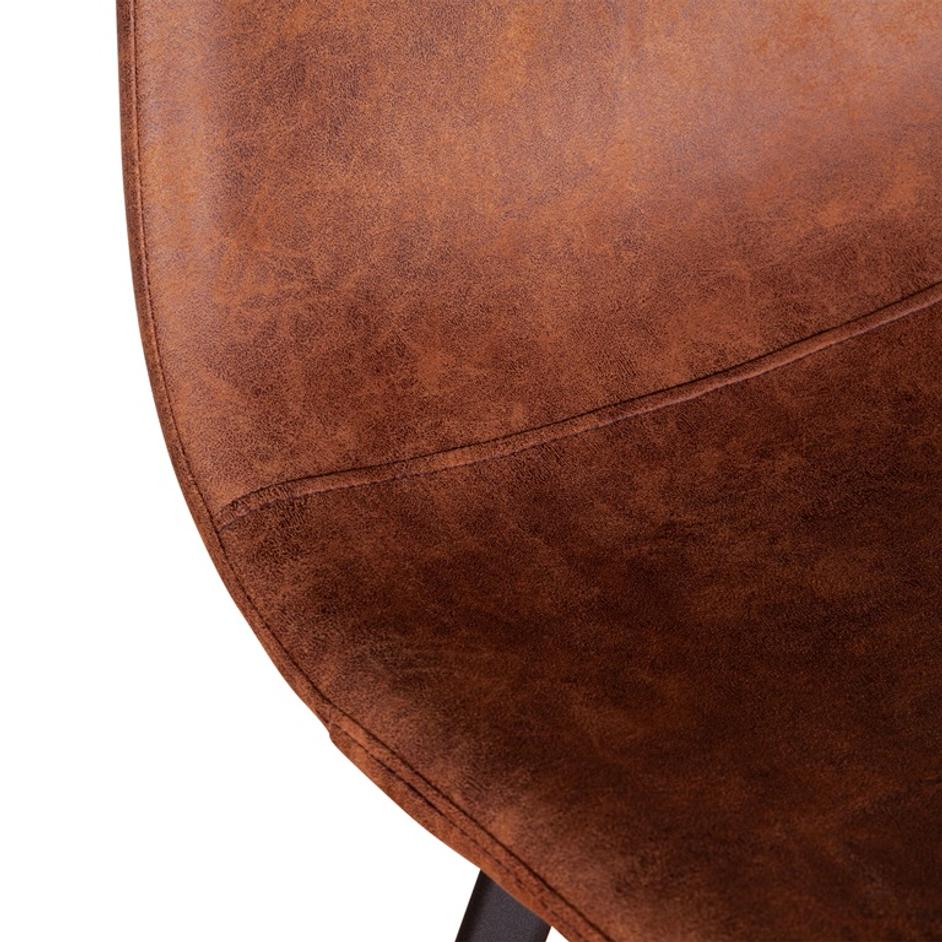 Sam Bar Chair, Trapper Brown by Home Trends & Design