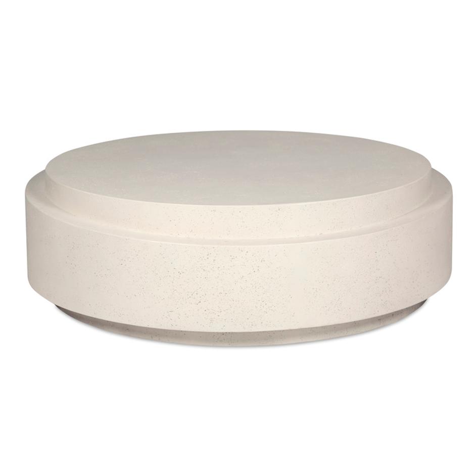 Cosmo Outdoor Coffee Table Off White by Moes Home