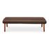 Arlo Bench Deep Brown by Moes Home