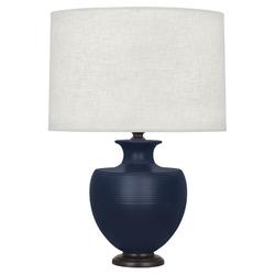 Matte Midnight Blue Michael Berman Atlas Table Lamp by Robert Abbey